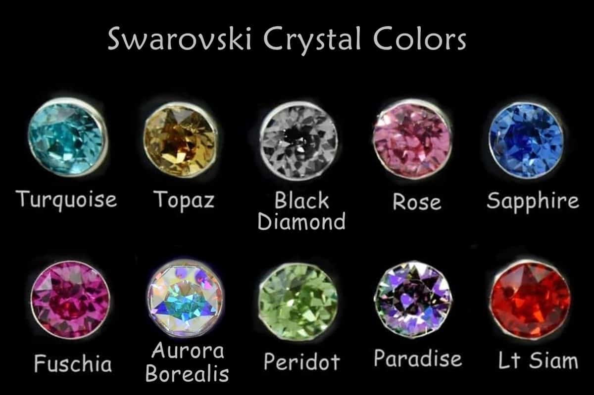 Swarovski Crystal Colors