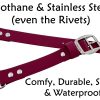 Biothane Martingale orchid