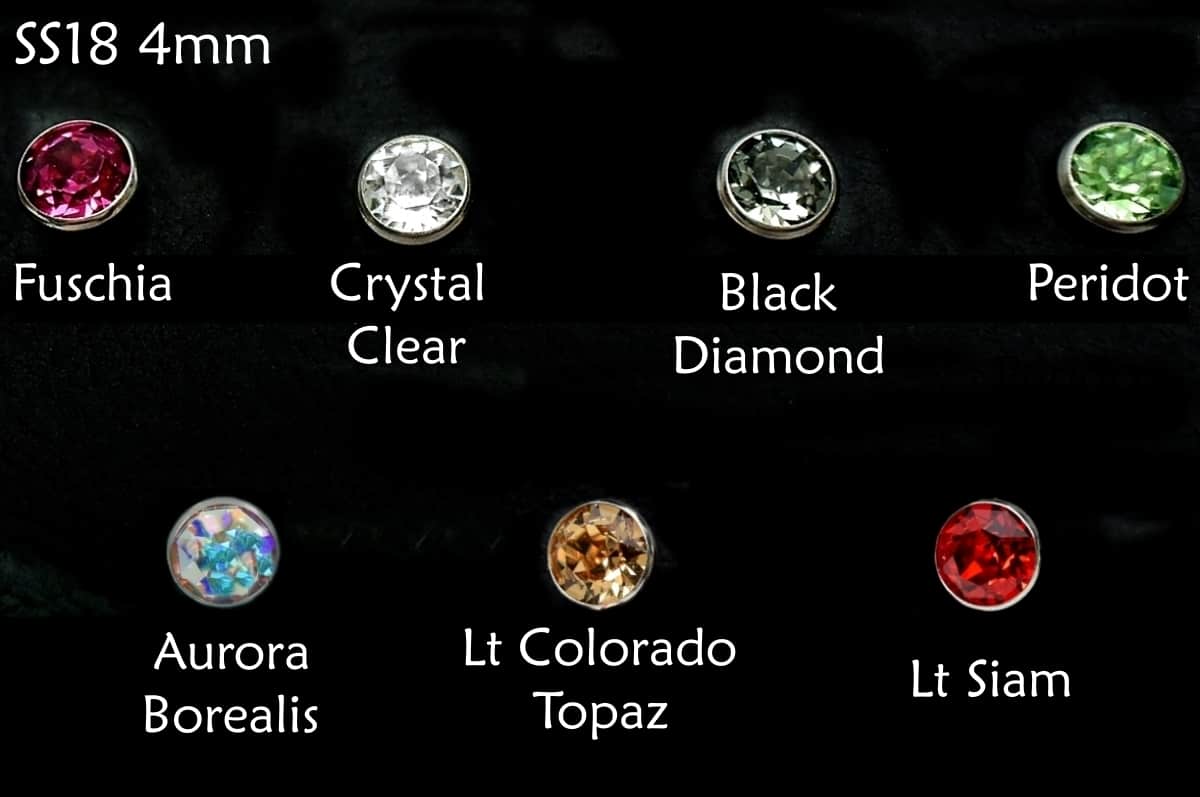 Swarovski Crystals 4mm