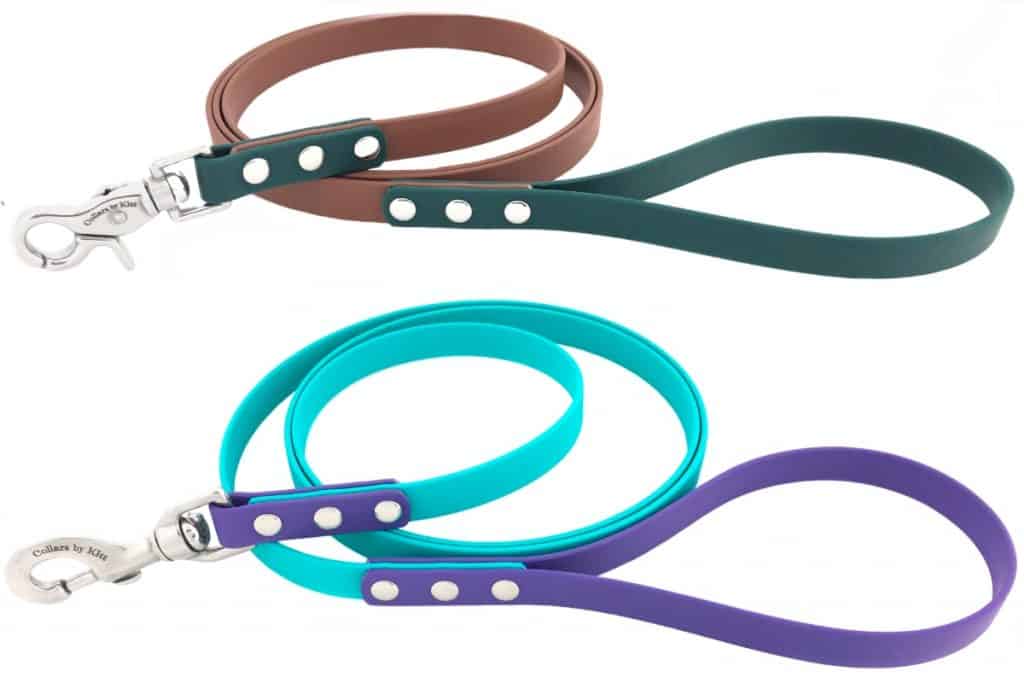  Biothane Multi Color Leash 5/8" wide Collars by Kitt