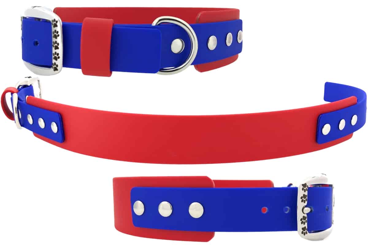 Wide Comfortable Collar red2